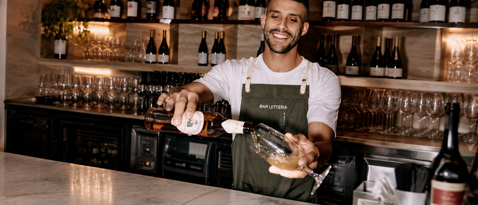 Wine and barware lifestyle